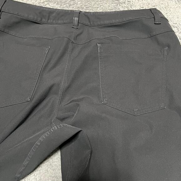 Lululemon ABC Slim Fit Pant Mens 34 (35x30) Warpstreme Gray m5972s Gray *** - Picture 4 of 10